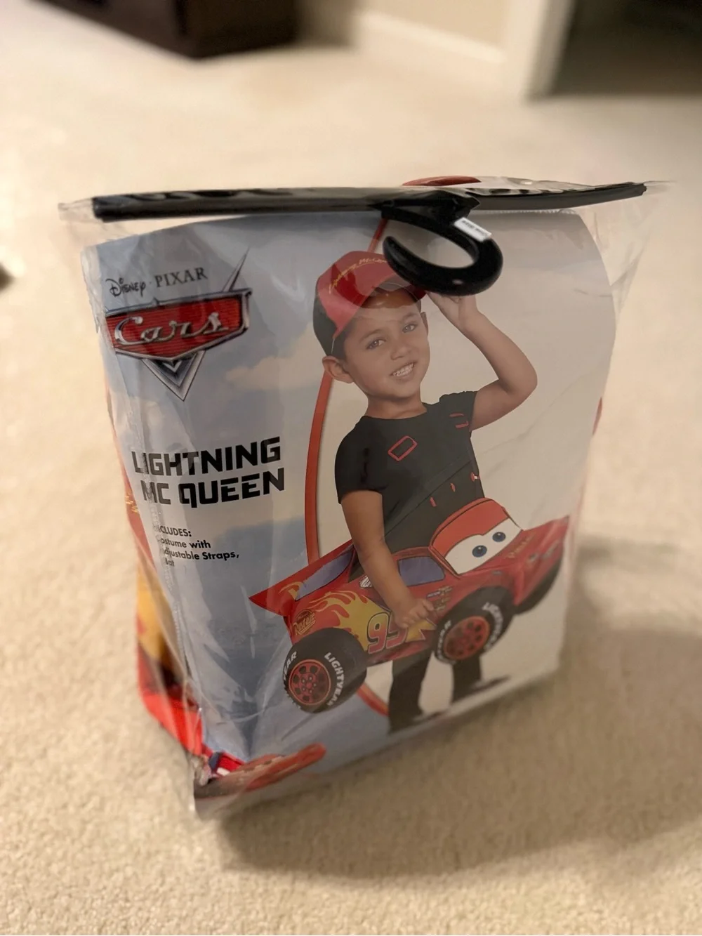 Spirit Disney Pixar Cars Lightning McQueen Red Costume